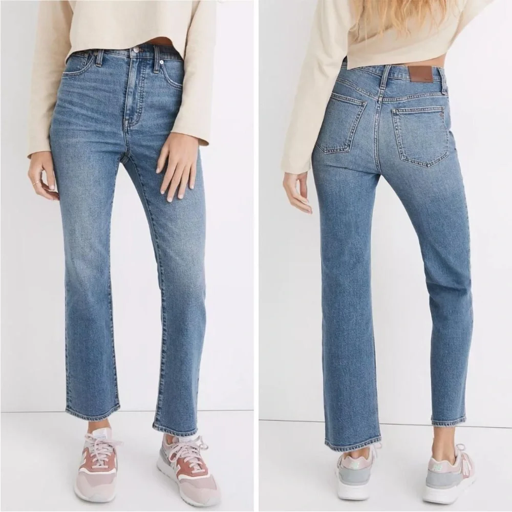 Madewell slim Demi boot light jeans 27 - Picture 3 of 8
